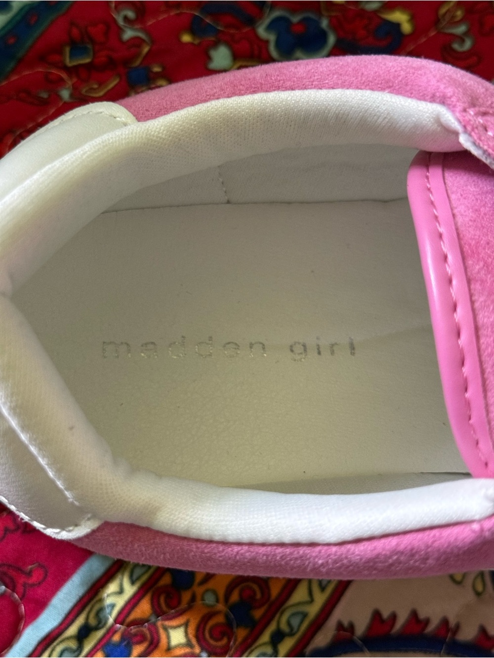 Madden Girl Women's Pink Platform Sneakers - Picture 4 of 6